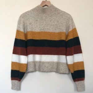 🐬 Los Angeles Atelier Striped Multicolor Women's Sweater